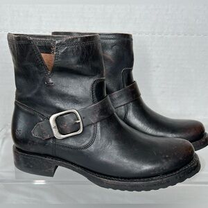 Frye Veronica Flex Bootie, Antique Black, Women’s 8, NWOB